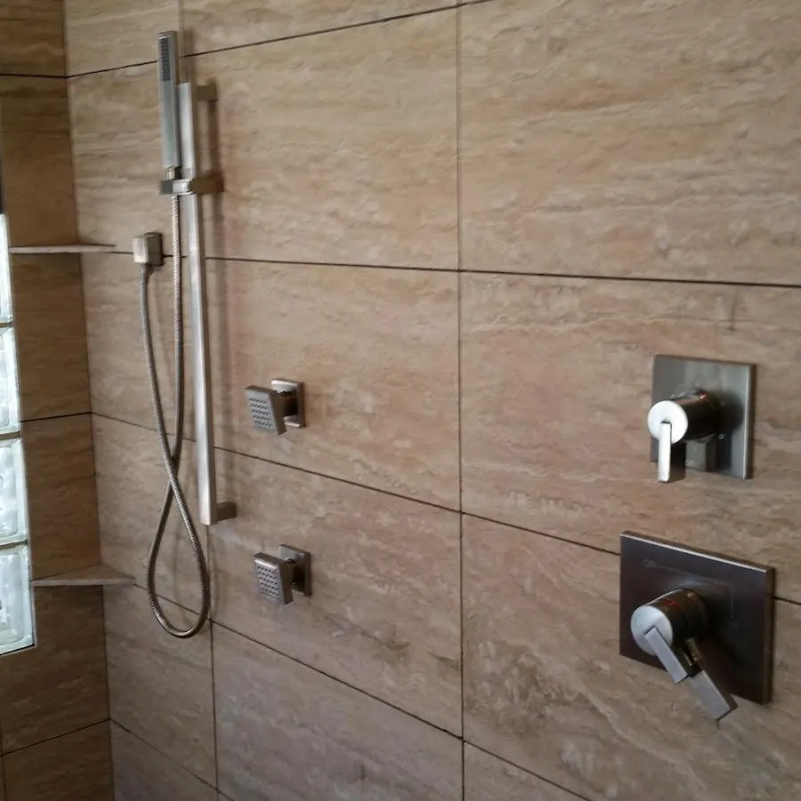 Shower fixture installation for Gas Line Repair in Cumming